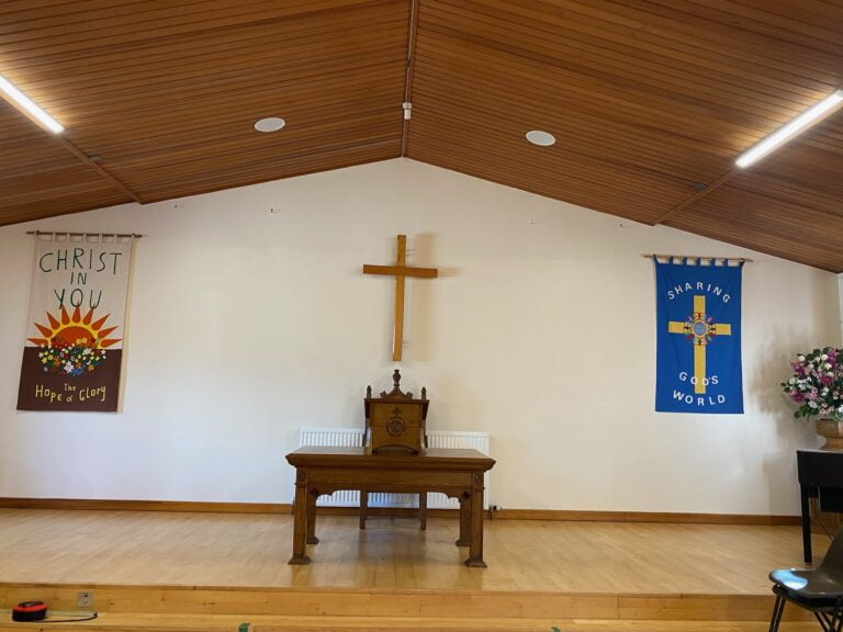 An image of the interior of Newtonhill Church